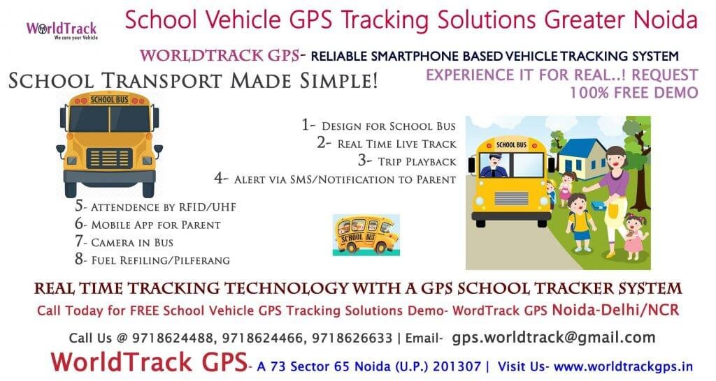 School Vehicle GPS Tracking Solutions Greater Noida