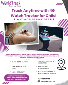 4G Watch tracker for child