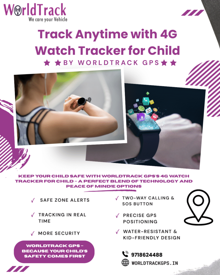 4G Watch tracker for child