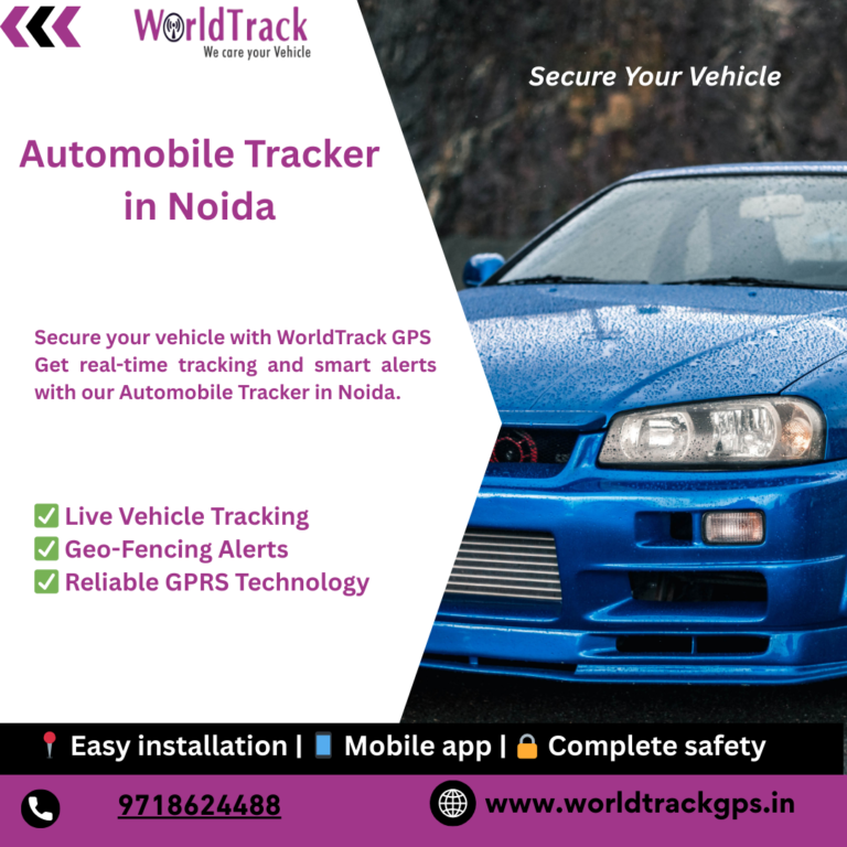 Automobile Tracker Noida by WorldTrack GPS