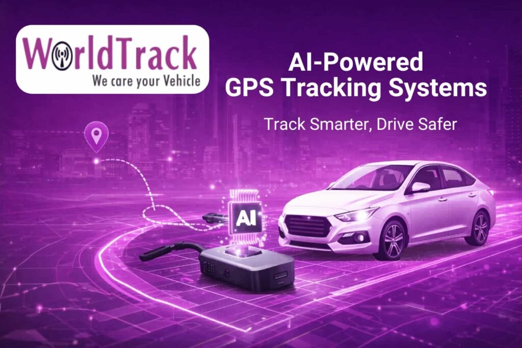 AI-powered GPS tracking system for vehicles with real-time tracking and anti-theft protection in India
