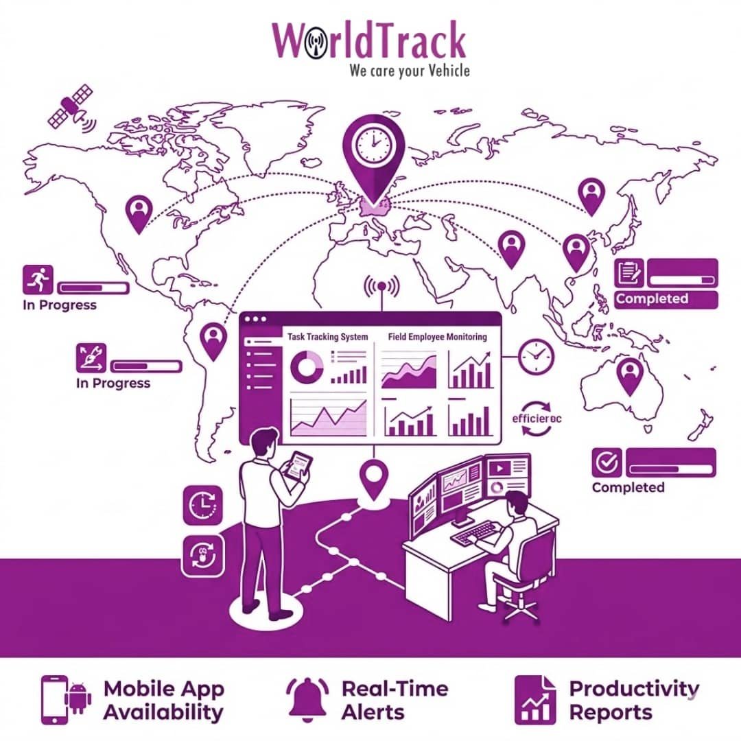 Field Employee Tracking Software & Task Monitoring System