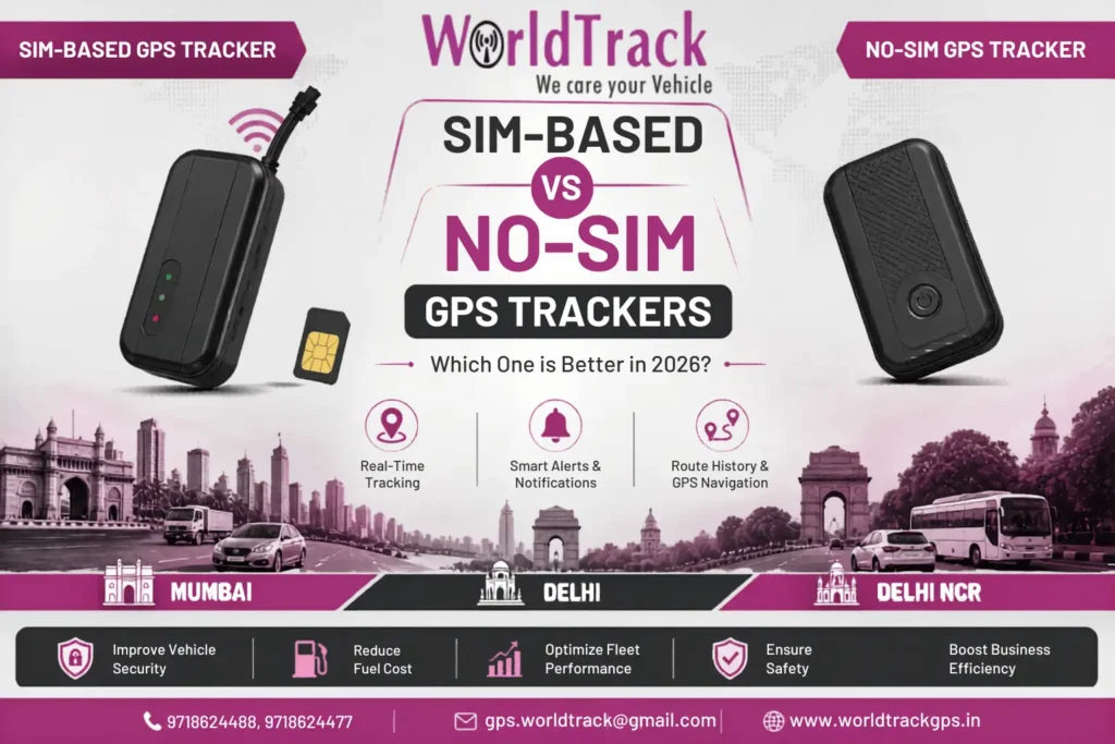 Best GPS Location Tracker 2026 – SIM vs No-SIM Vehicle Tracking Comparison