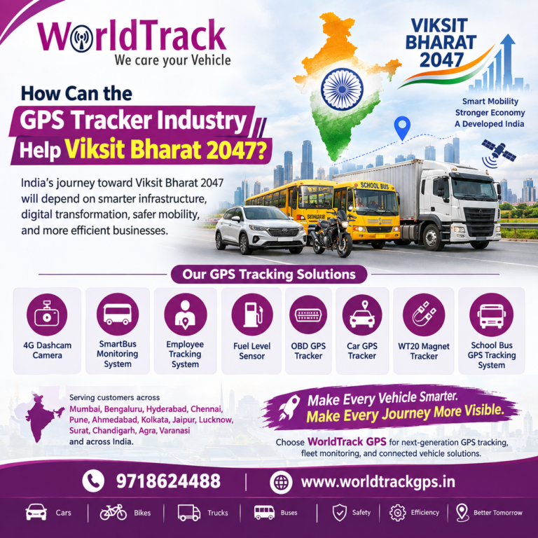 How Can the GPS Tracker Industry Help Viksit Bharat 2047?