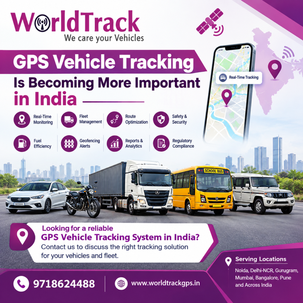 GPS Vehicle Tracking System in India